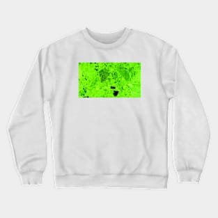 Green Marble Texture Crewneck Sweatshirt